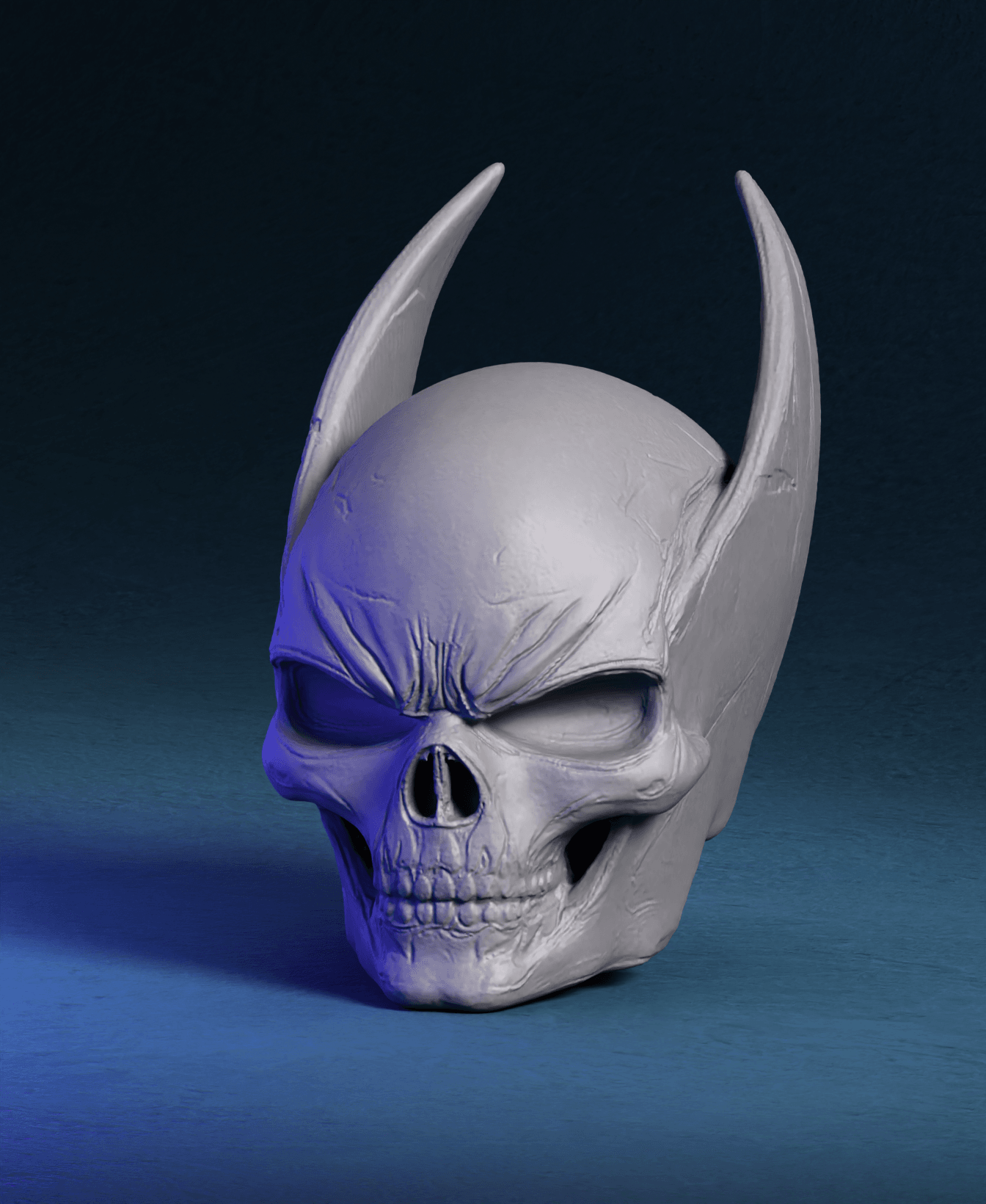 Wolverine skull 3d model