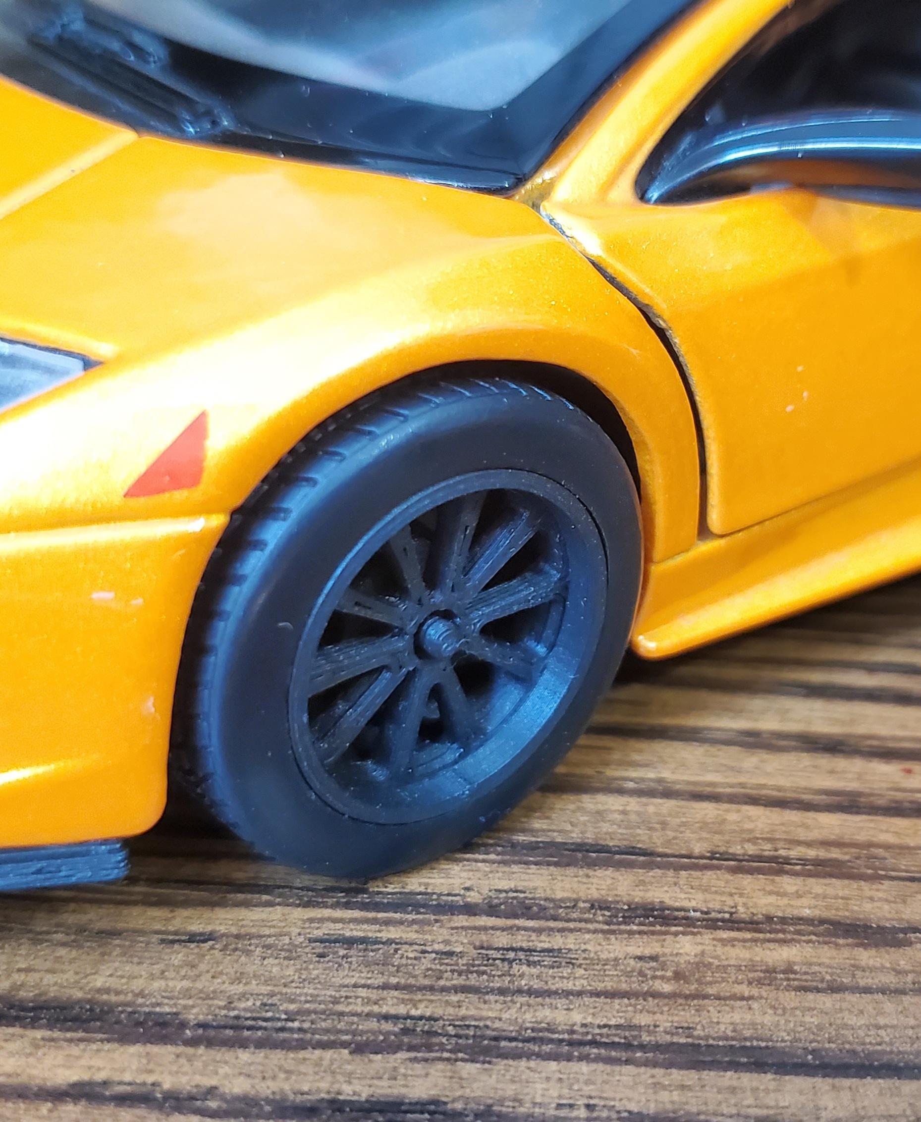 Model Car Lamborghini Mods - Spoiler, Splitter, Wheels 3d model