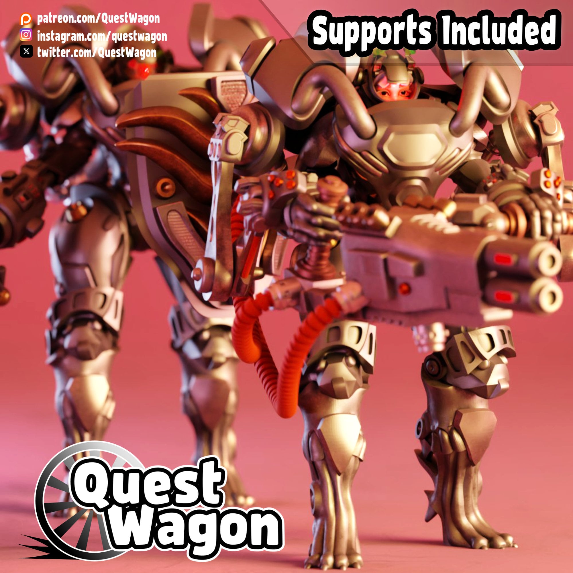 Battle Maiden Power Suits 3d model