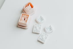 Dainty Stem 2 Piece Clay Cutter Set 3d model
