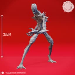 Needle Blights - Tabletop Miniatures (Pre-Supported) 3d model