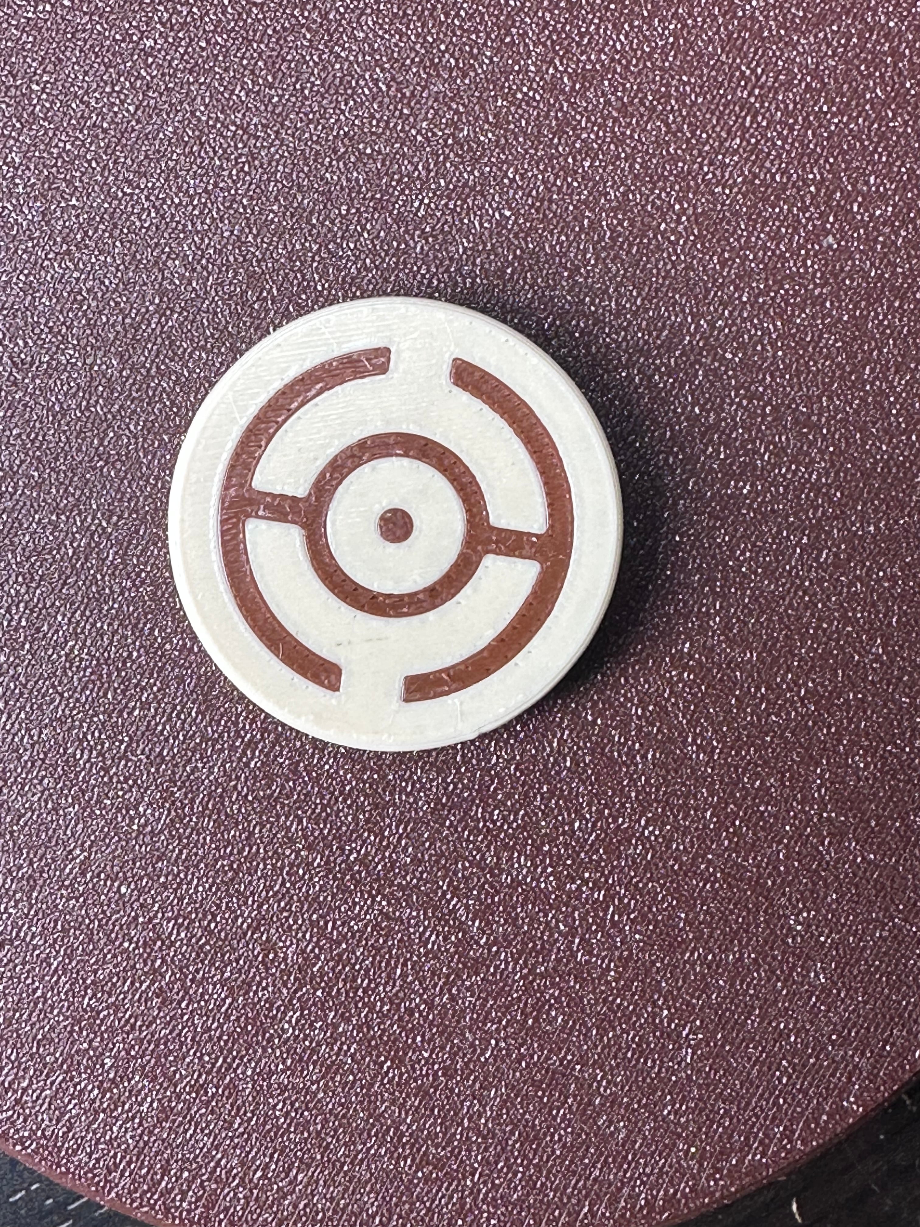 POKEMON UNOWN MMU FRIDGE MAGNET "H" 3d model
