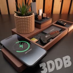 1x1 Charge Square - MagSquare 3d model