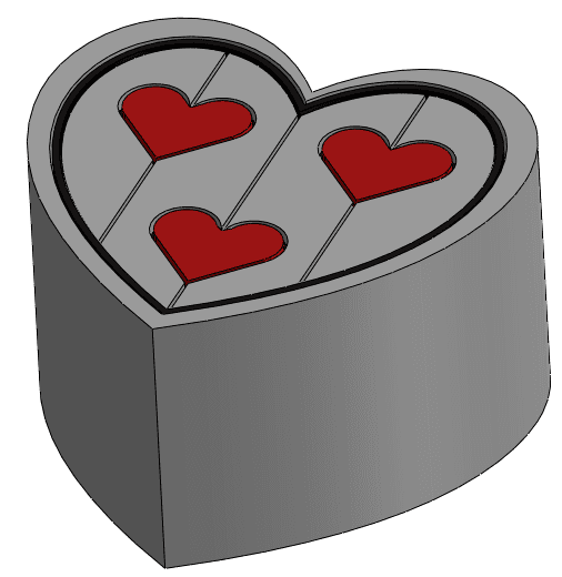 Thangs Valentine’s Day Contest  3d model