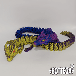 Eldrin, Ancient scale Dragon 3d model