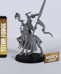 Centaur Hero - With Free Dragon - 5e DnD Inspired for RPG and Wargamers 3d model