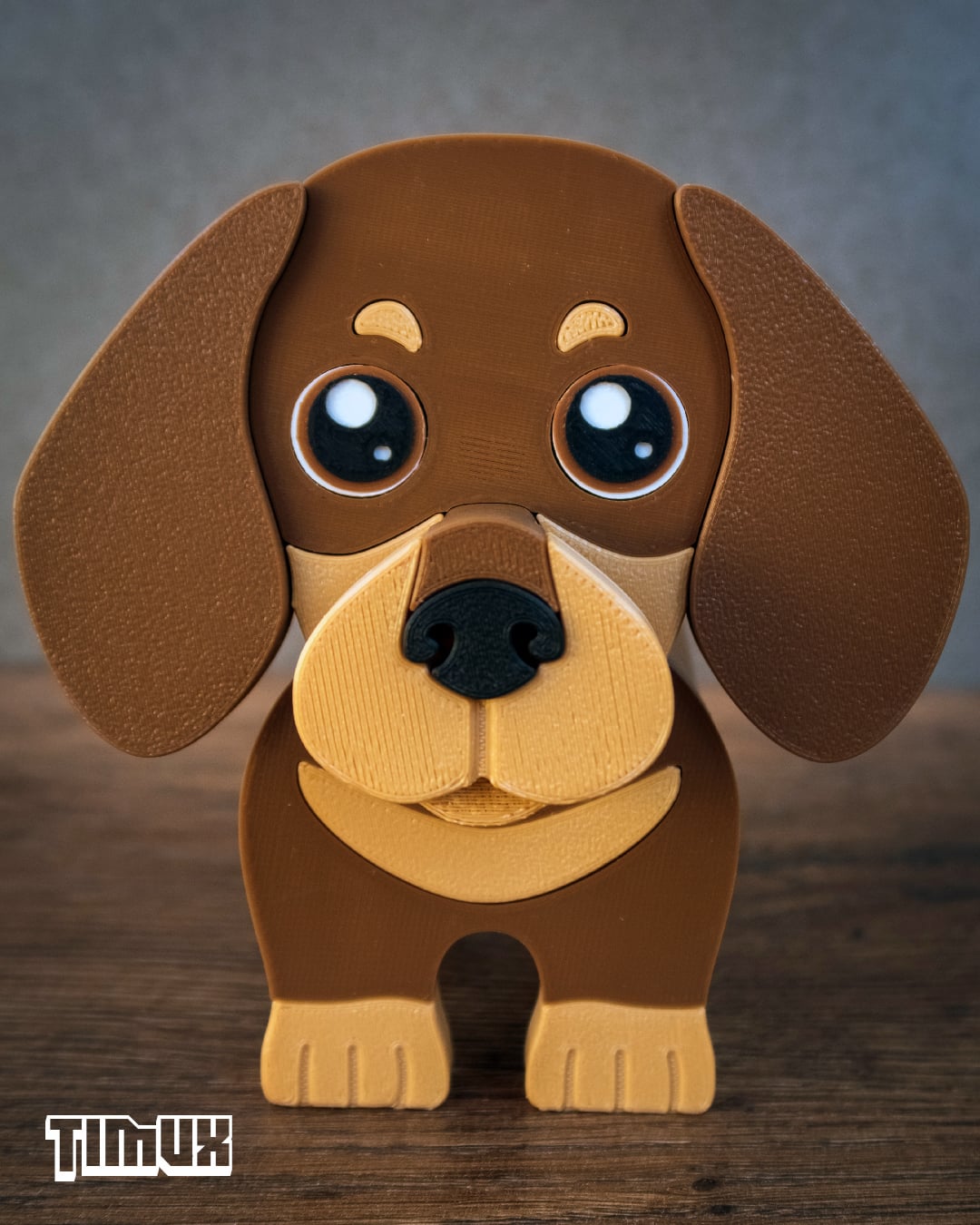 DACHSHUND GLASSES HOLDER 3d model