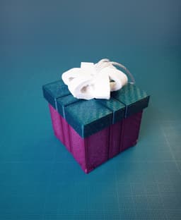 Collapsing Gift Box 3d model