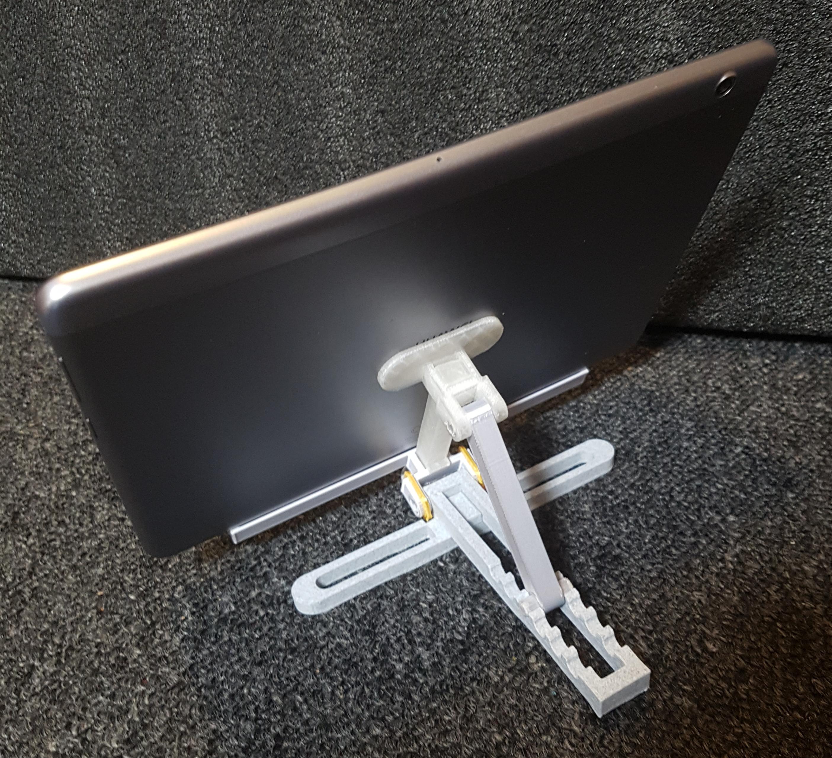 tablet stand adjustable 3d model