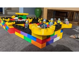 Castle Parts - Lego and Duplo Compatible 3d model