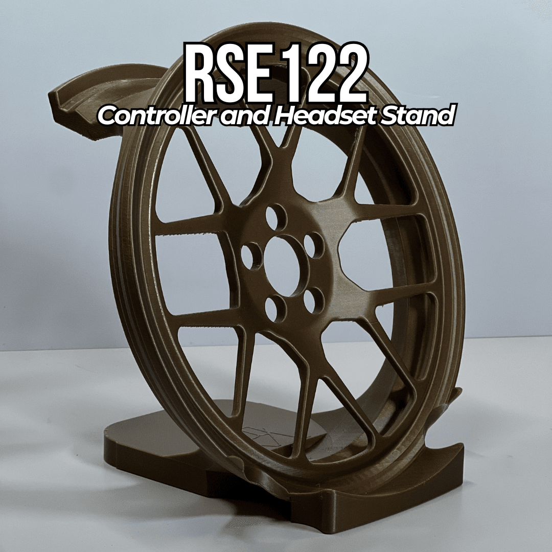 RSe122 Style Headphone and Controller Stand 3d model