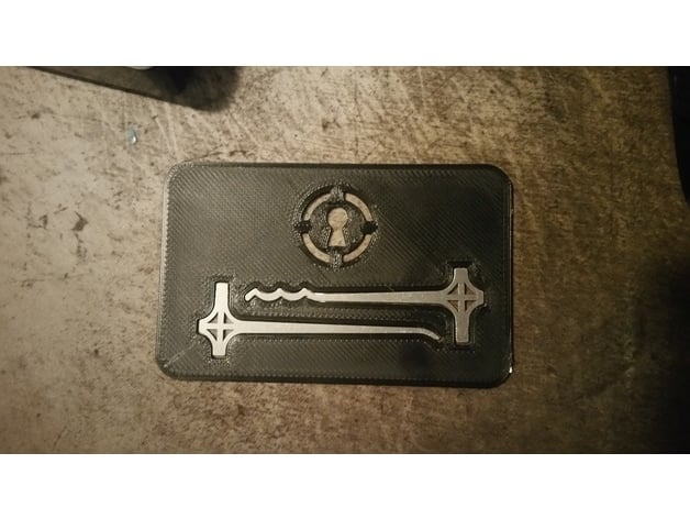Sparrows Mace Pick card 3d model