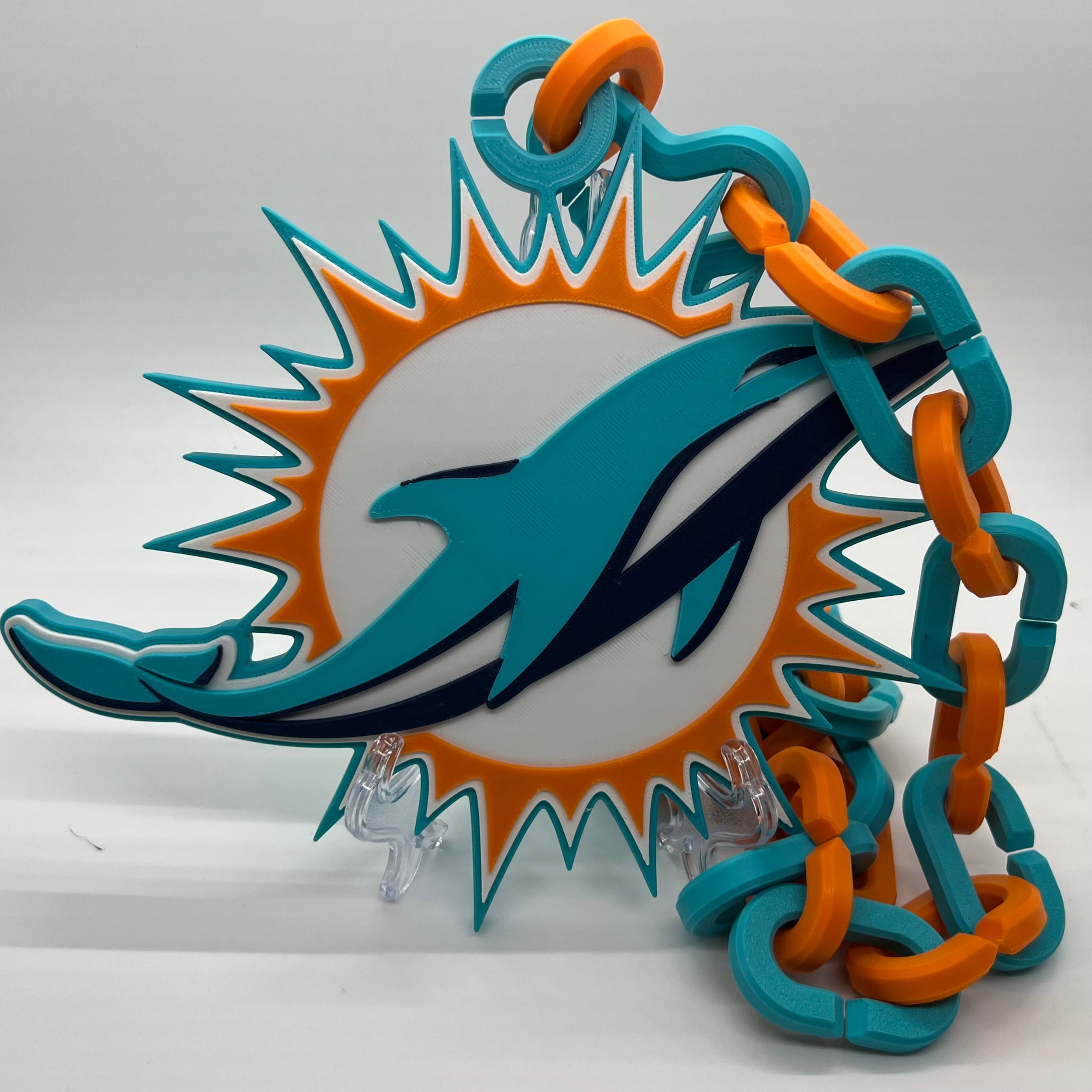 Miami Dolphins Oversized Chain 3d model