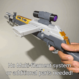 Helldivers 2 R2 Amendment Marksman Rifle Gun Replica Prop Cosplay 3D print printable 3d model