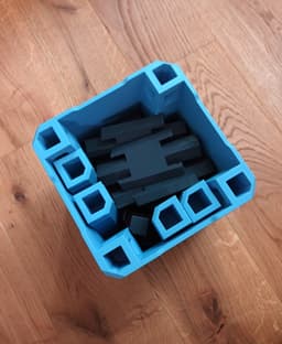 Stool is the box 3d model