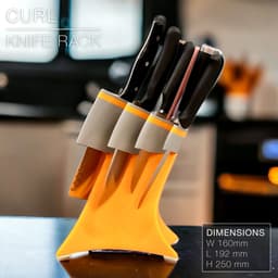 CURL | Knife Rack 3d model