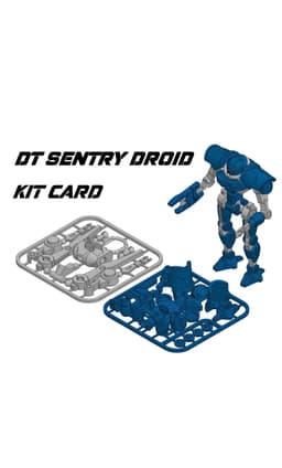 DT Sentry Droid kit card starwars 3d model