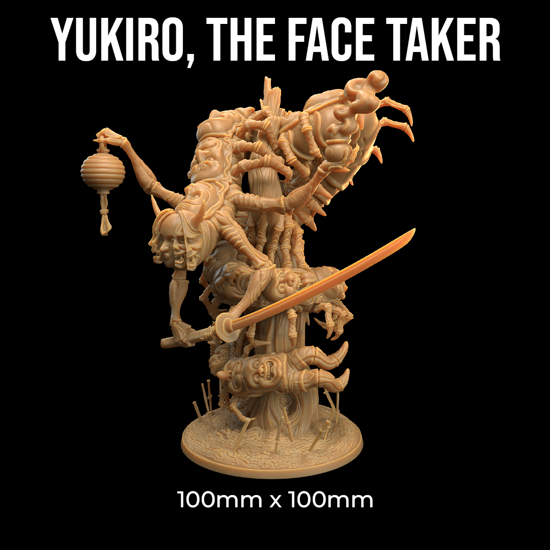 Yukiro, The Face Taker 3d model