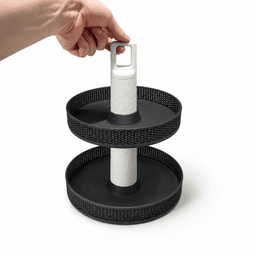 TIERED STAND ORGANIZER (OSAM) / MODERN FRUIT BOWL / MODERN HOMEDECOR / DECOR / ETAGERE 3d model