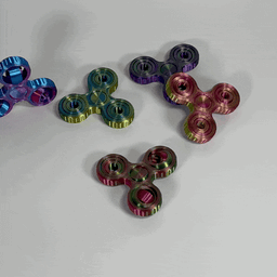 Anti Stress Fidget Spinner Print in Place 3d model