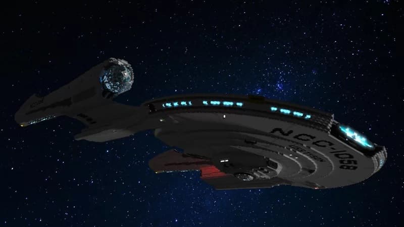 Minecraft USS Tyson 3d model