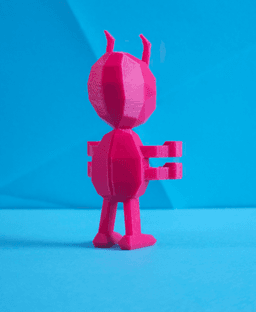 Ledian Low Poly Pokemon 3d model