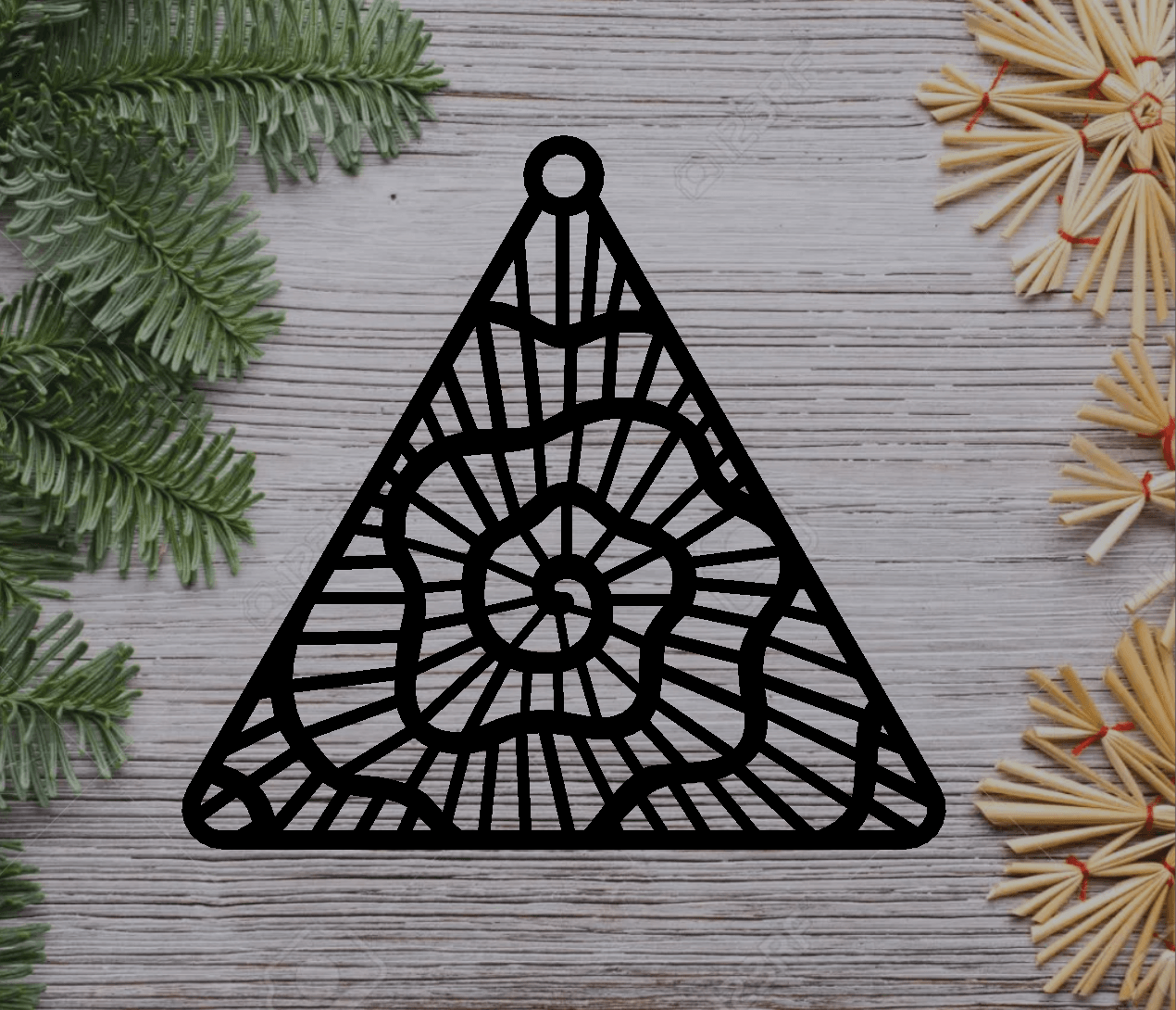 Christmas Tree Decoration 3d model
