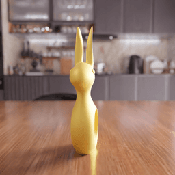 Easter Bunny Figure – Spring Home Decor 3d model