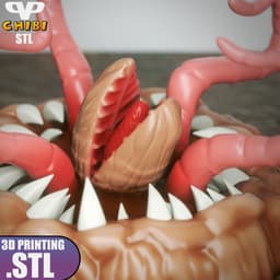 Sarlacc Chibi STL for 3D Printing ChibiSTL 3DXM 3d model