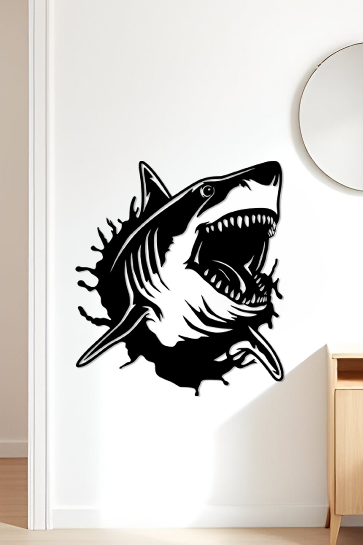 Shark Wall Art, Wall Decor, Home Decor 3d model