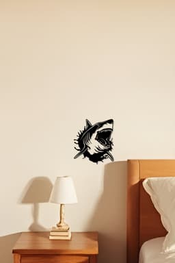 Shark Wall Art, Wall Decor, Home Decor 3d model
