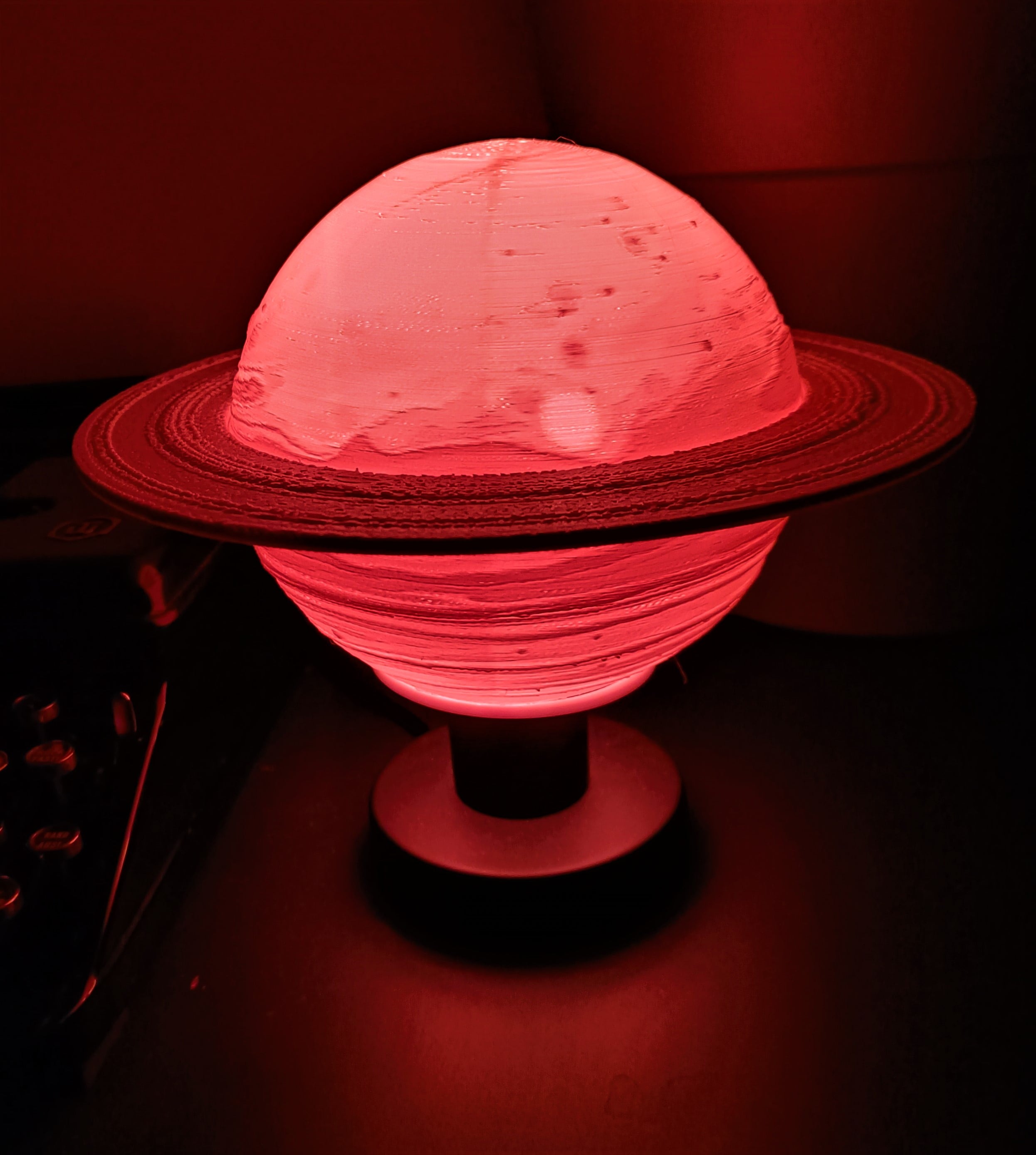 Saturn Desk Lamp 3d model