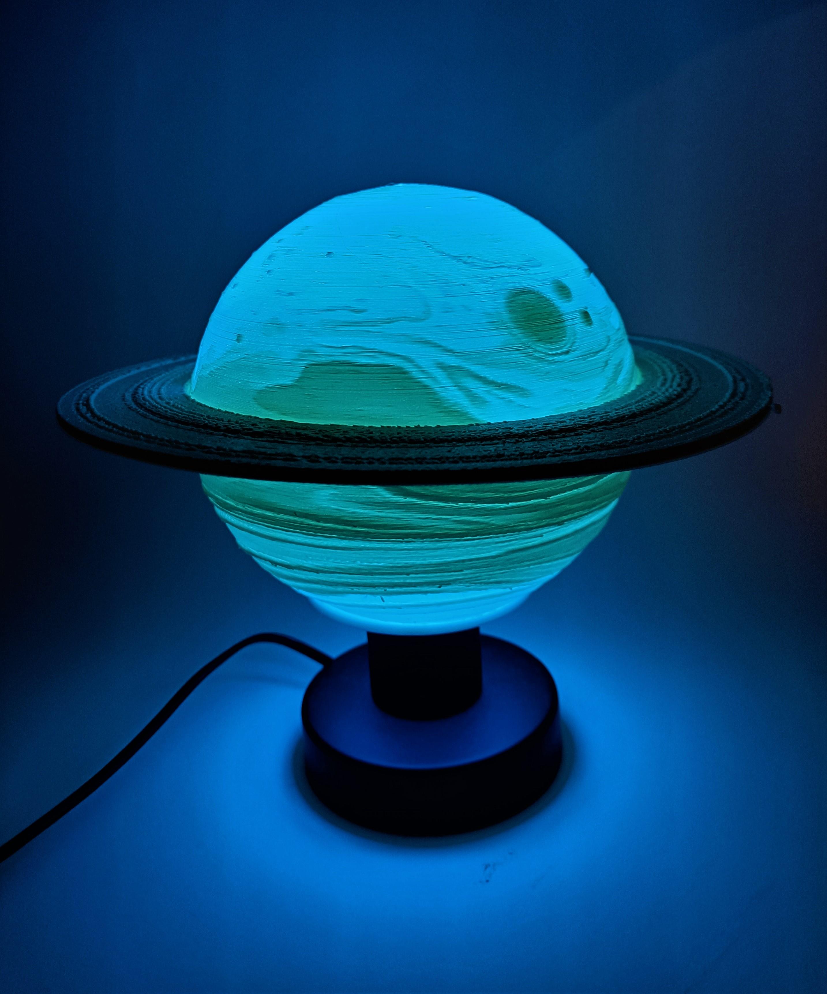 Saturn Desk Lamp 3d model