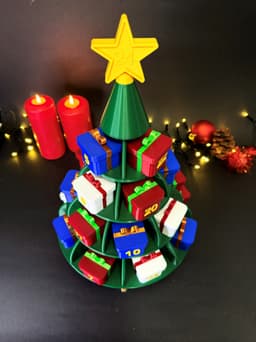Christmas Tree Advent Calendar 3d model
