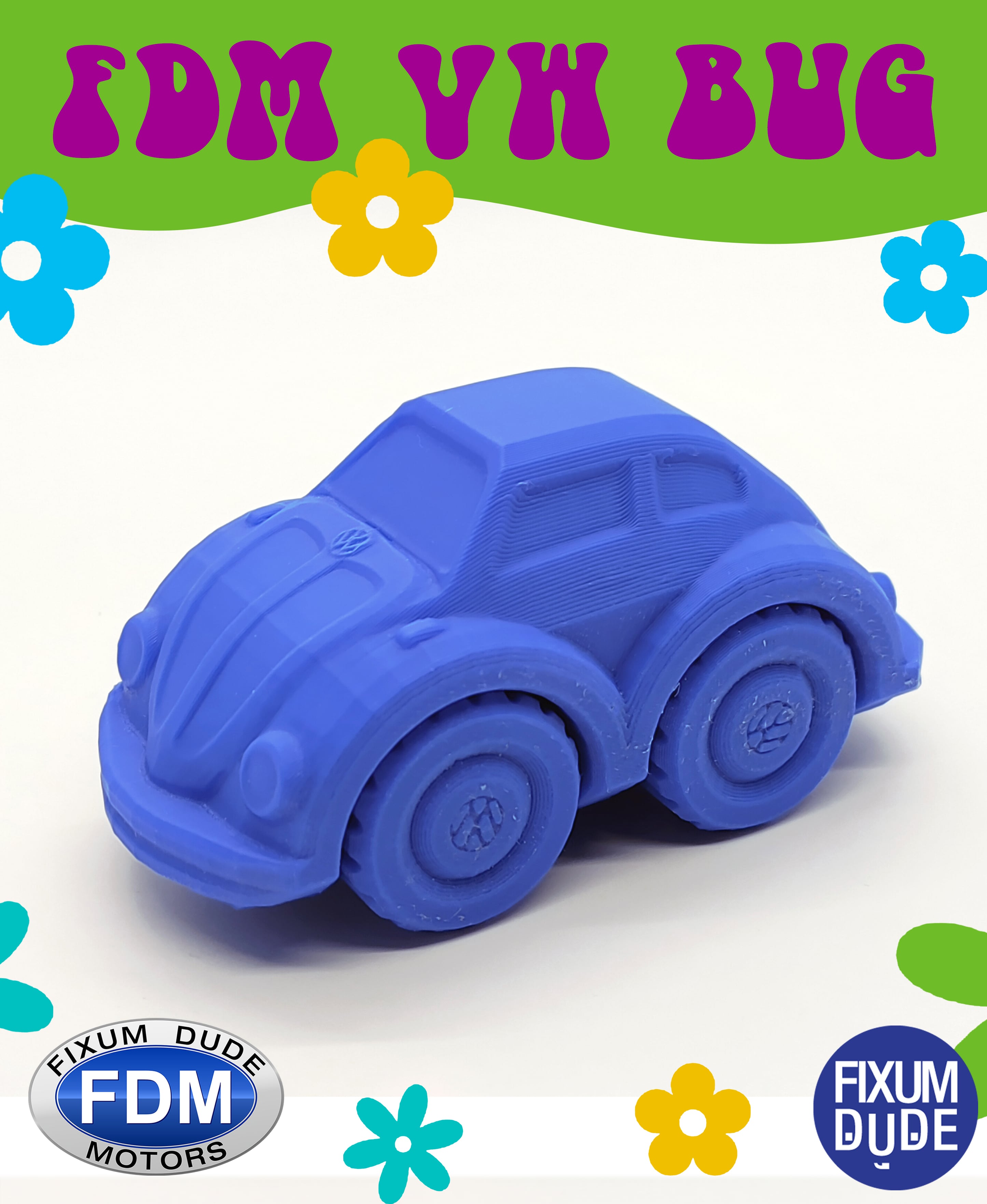 Fixum Dude Motors PiP VW Bug 3d model