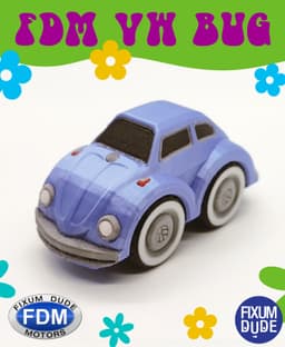 Fixum Dude Motors PiP VW Bug 3d model
