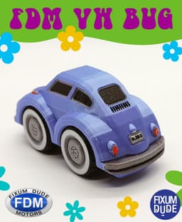 Fixum Dude Motors PiP VW Bug 3d model