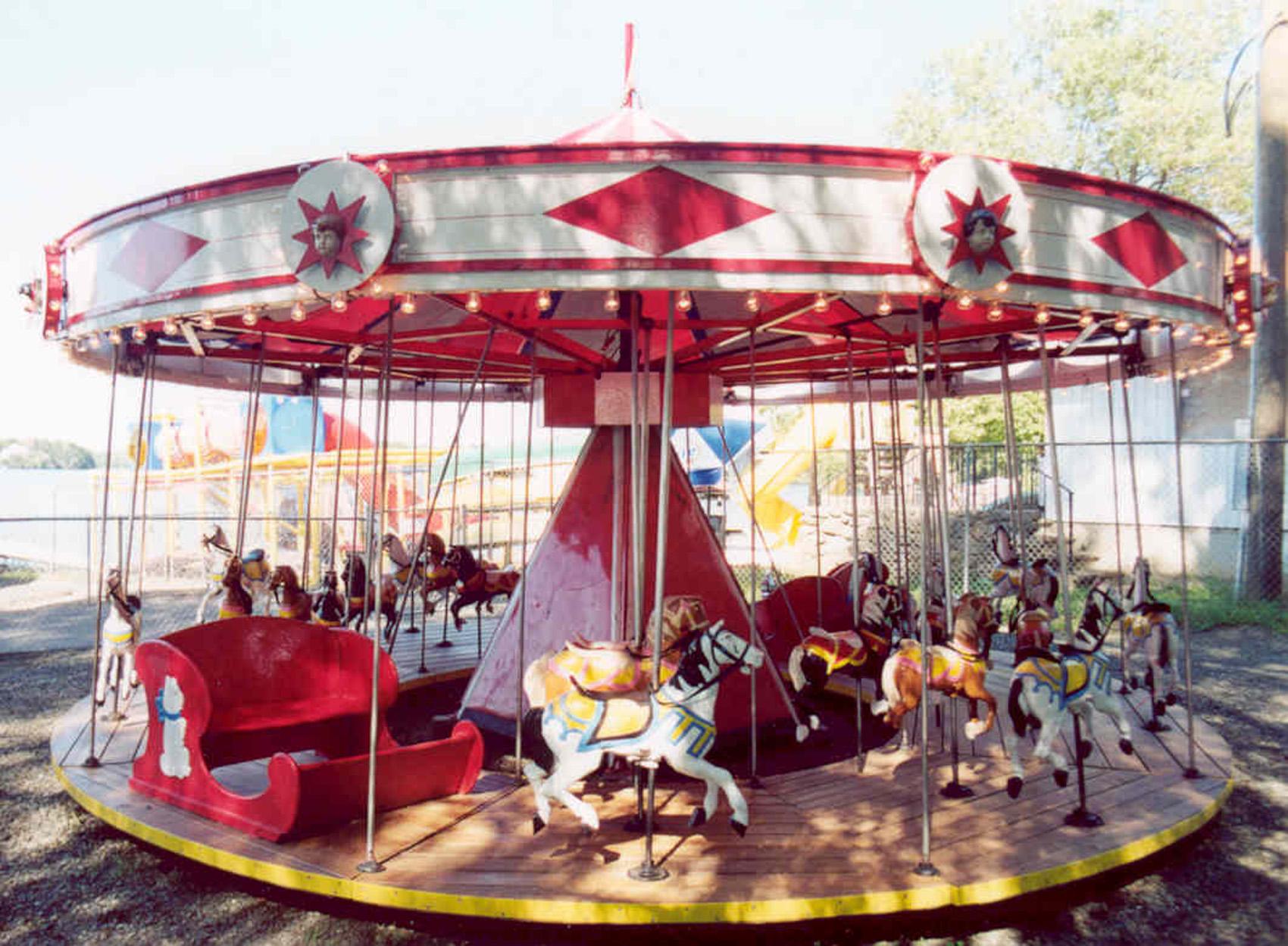 Mangels kiddie carousel 3d model