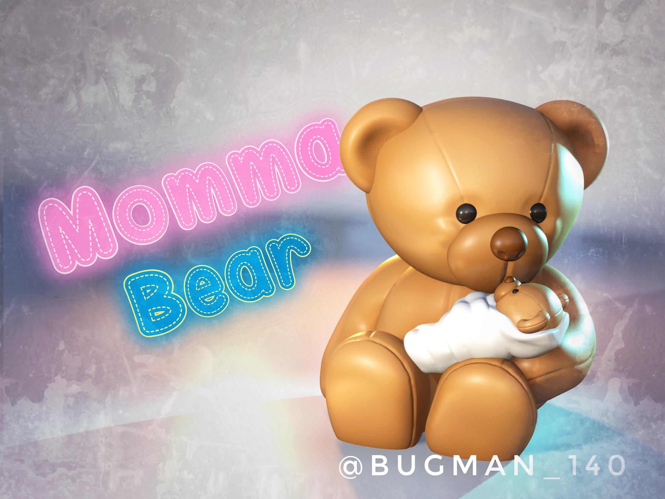 Momma Bear 3d model