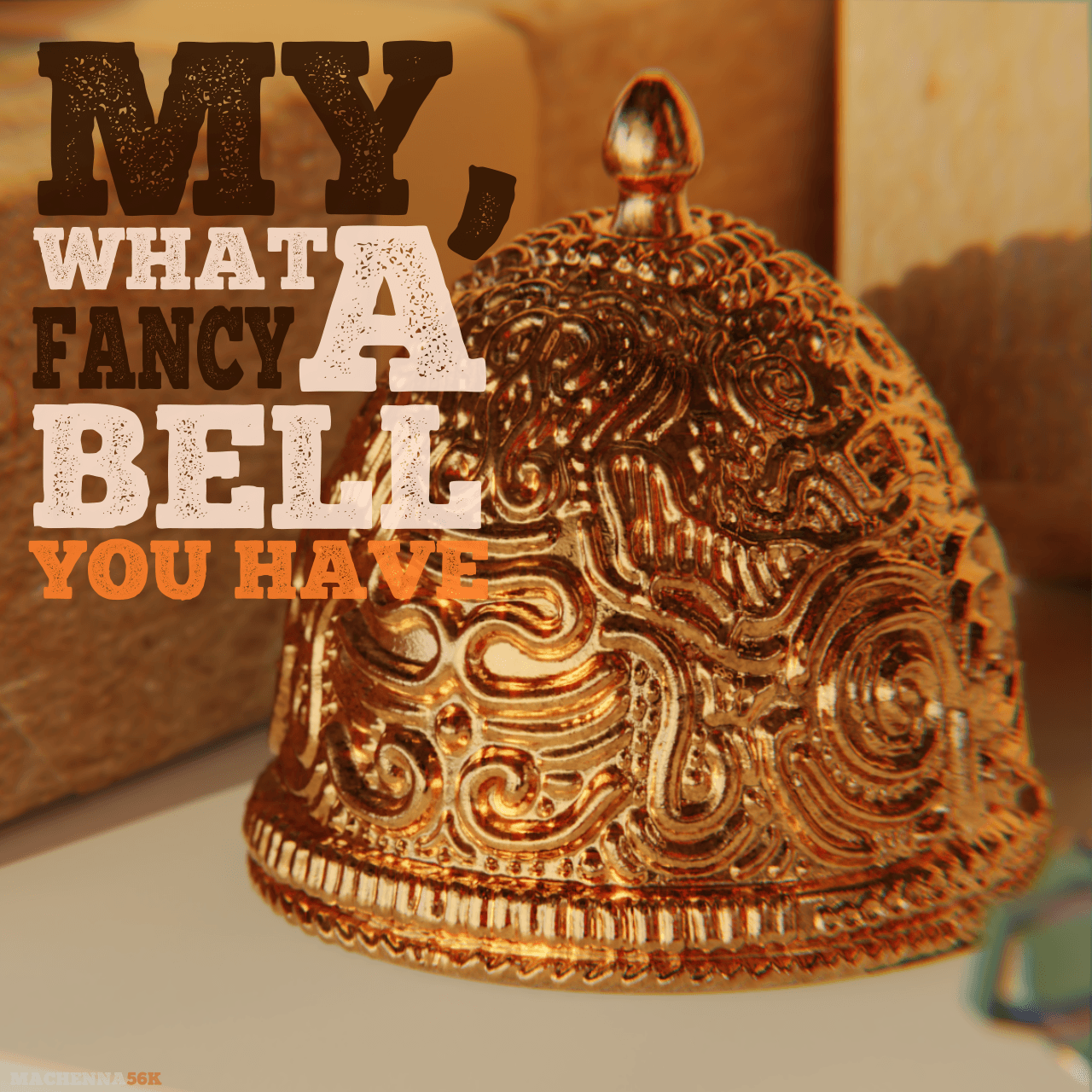 My, What A Fancy Bell You Have 3d model