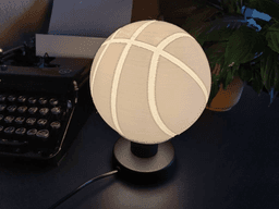 Basketball Desk Lamp 3d model