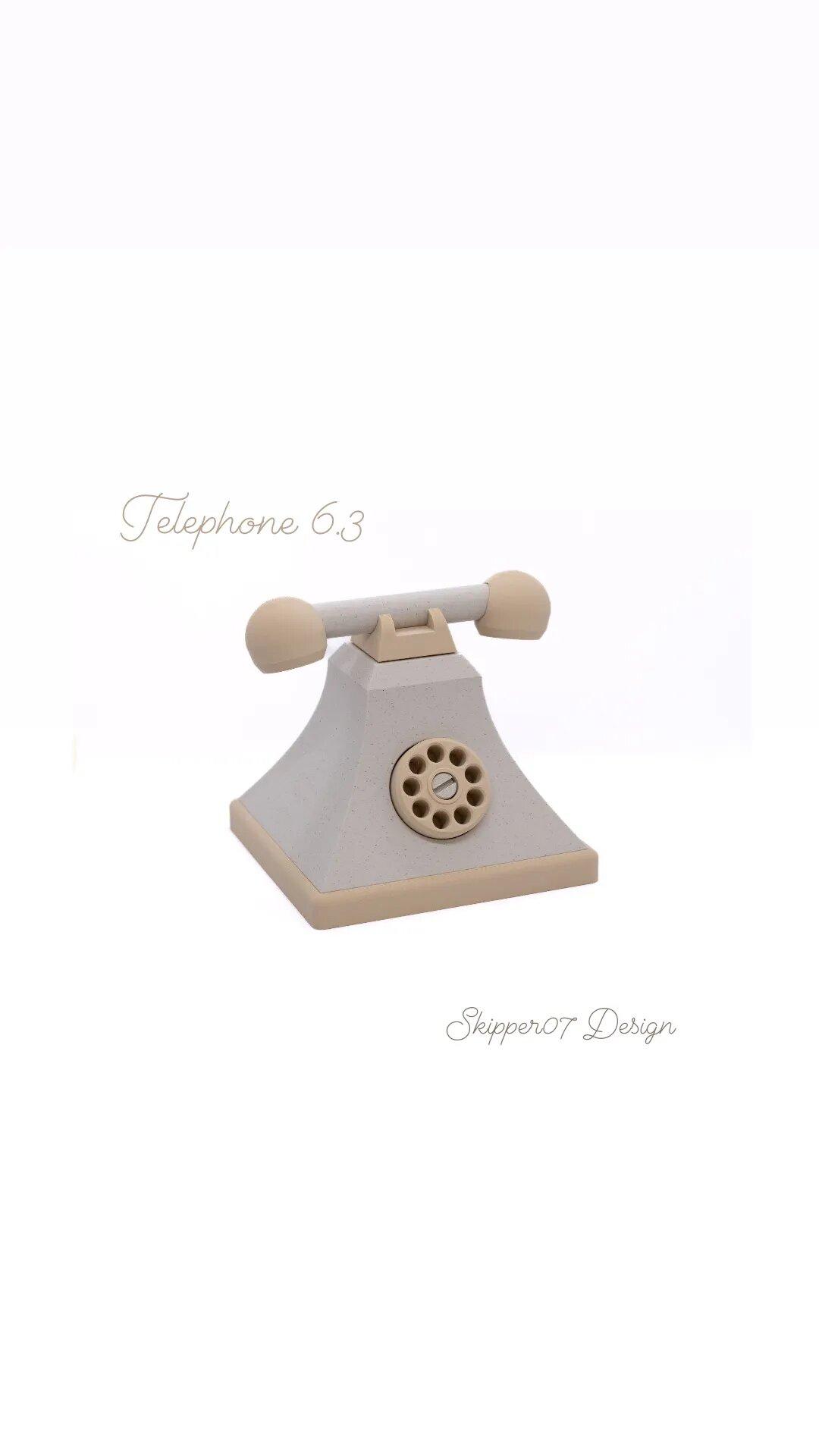 Telephone 6.3 3d model