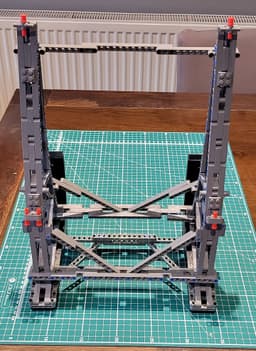 Lego 75192 UCS Millennium Falcon Vertical Stand Wall Mount 3d model