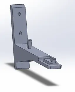 Lego 75192 UCS Millennium Falcon Vertical Stand Wall Mount 3d model