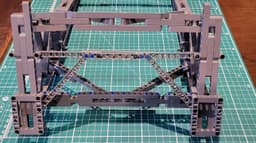 Lego 75192 UCS Millennium Falcon Vertical Stand Wall Mount 3d model