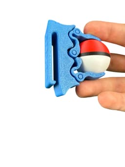 Pokeball Holster (print in place) 3d model
