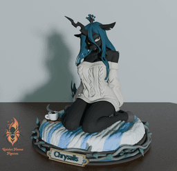 Comfy Queen Chrysalis | My Little Pony Fan Art 3d model