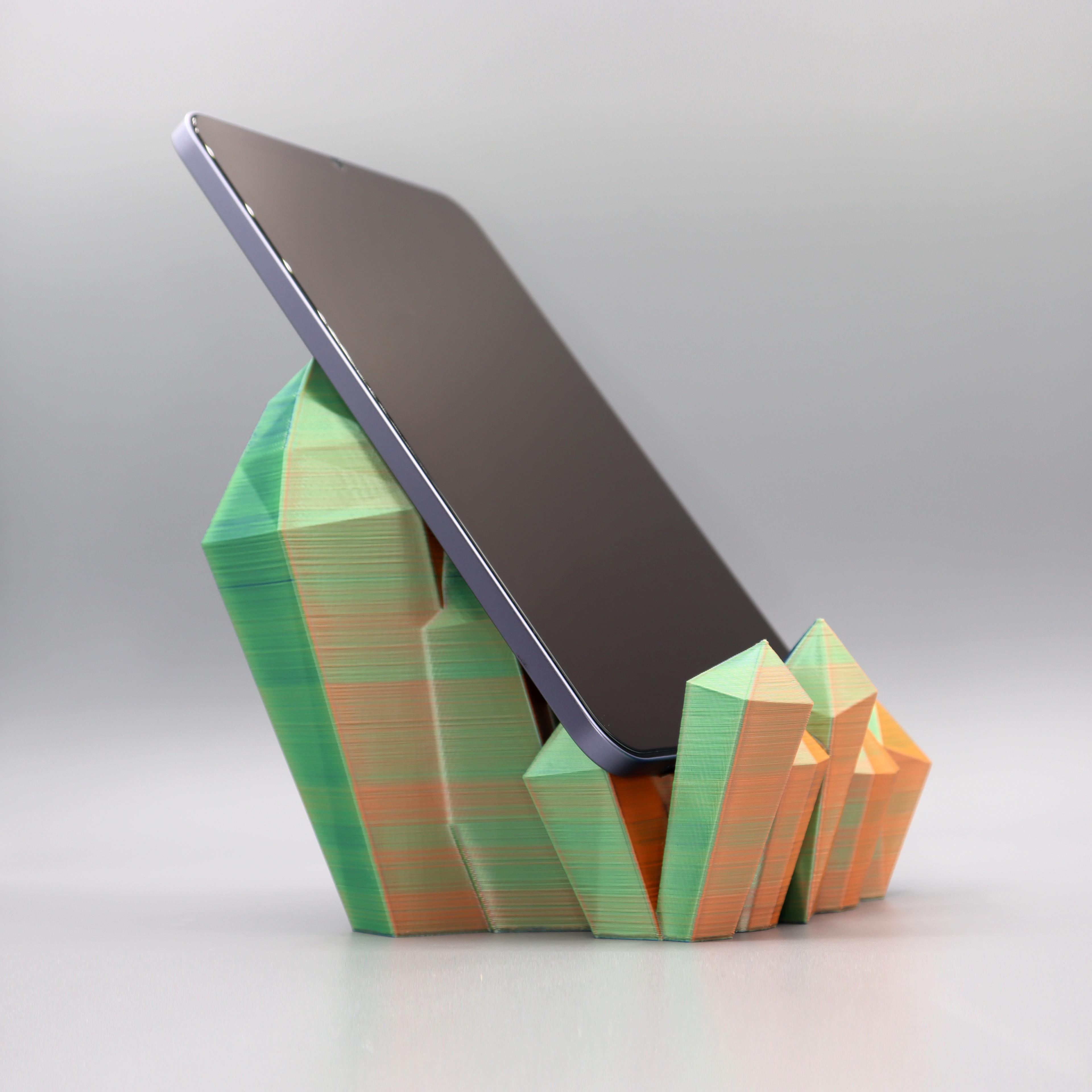 Tablet crystal stand 3d model