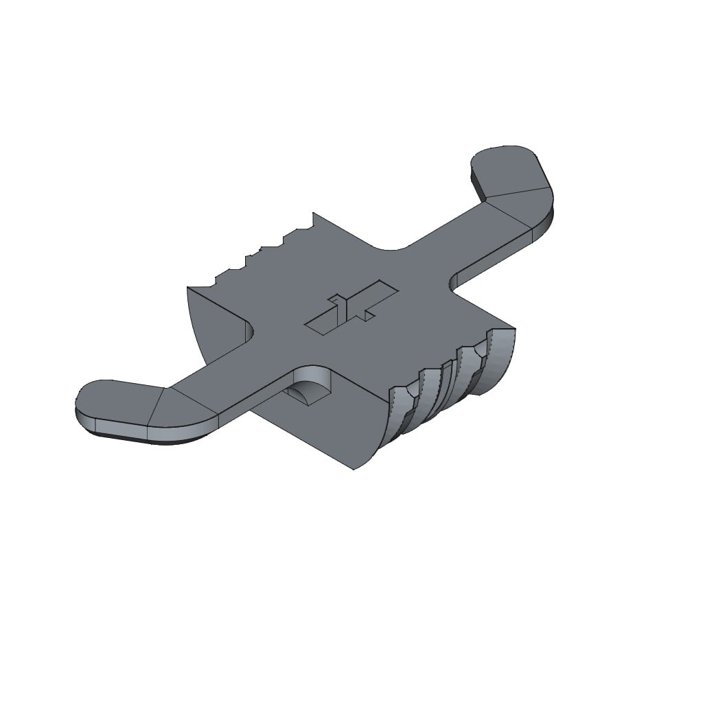 D-LOCK_LARGE-HOOK.5DX8X6-120 3d model