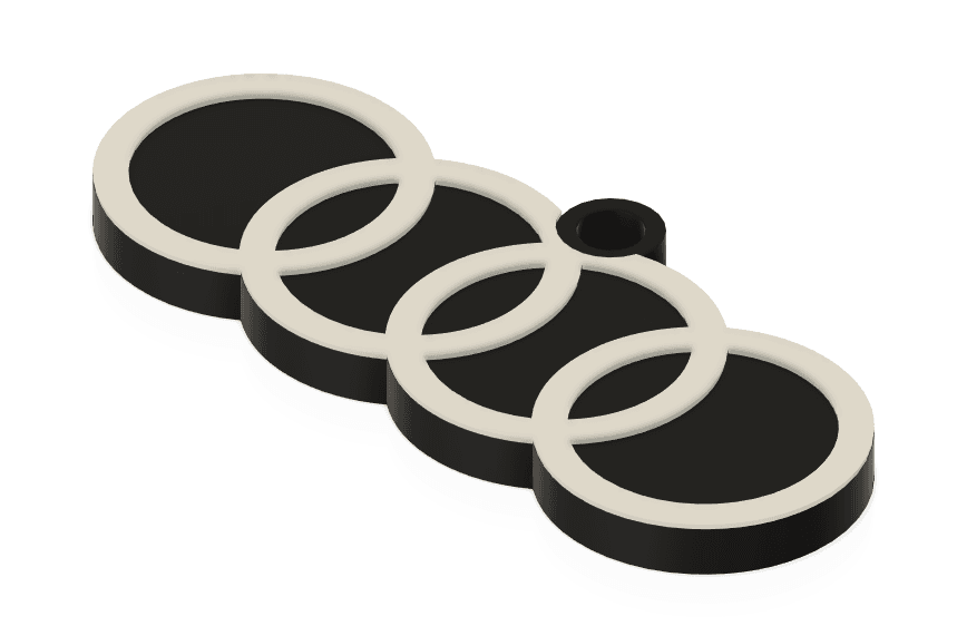 Keychain: Audi II 3d model